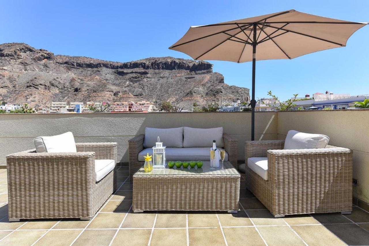 Penthouse Daniela In Puerto Mogan IX Apartman Puerto De Mogan Kültér fotó